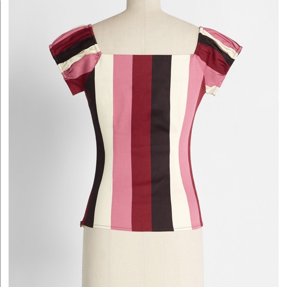 ModCloth Trip to the Ice Cream Parlor Top - Picture 3 of 4